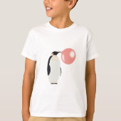 Bubble Gum Penguin Blowcosbubbels T-shirt (Voorkant)