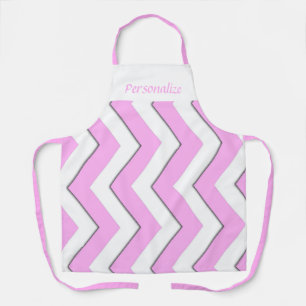 Bubble Gum Pink Chevron Stripe Patroon Schort
