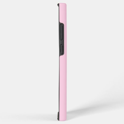 Bubble Gum Pink Hot Roze Aangepaste Cursieve Naam Samsung Galaxy Hoesje (Rechterkant)