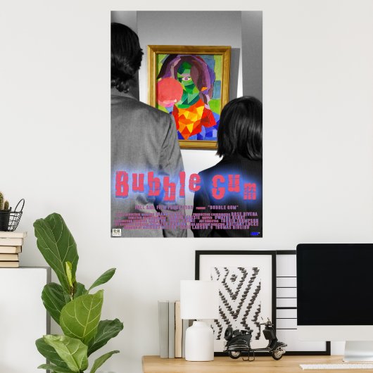 Bubble Gum Poster (Thuiskantoor)