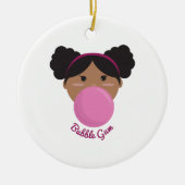Bubble Gum Princess Keramisch Ornament (Voorkant)