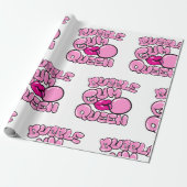 Bubble Gum Queen Bubblegum Cadeaupapier (Uitgerold)