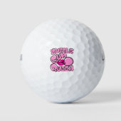 Bubble Gum Queen Bubblegum Golfballen (Voorkant)