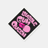 Bubble Gum Queen Servet (Hoek)