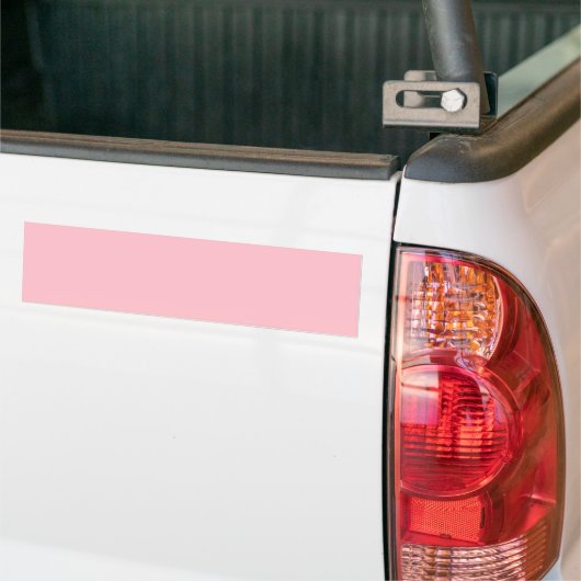 Bubble Gum roze Bumpersticker (Op Truck)