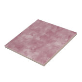 Bubble gum roze stone teile tegeltje (Zijkant)