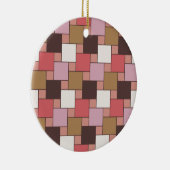 Bubble Gum Sorbet Keramisch Ornament (Rechts)