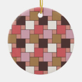 Bubble Gum Sorbet Keramisch Ornament (Voorkant)