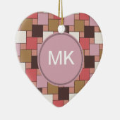 Bubble Gum Sorbet Keramisch Ornament (Rechts)