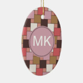 Bubble Gum Sorbet Keramisch Ornament (Rechts)