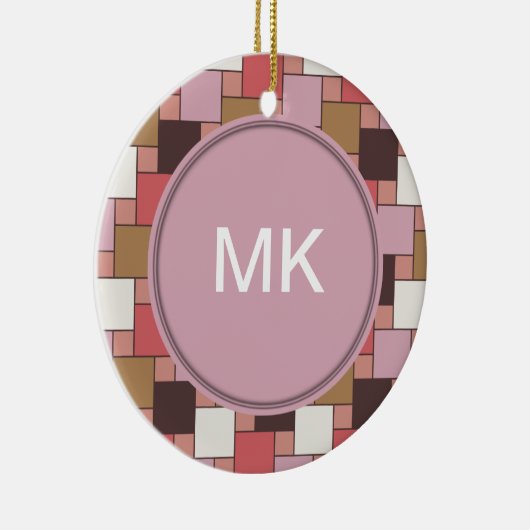 Bubble Gum Sorbet Keramisch Ornament (Rechts)