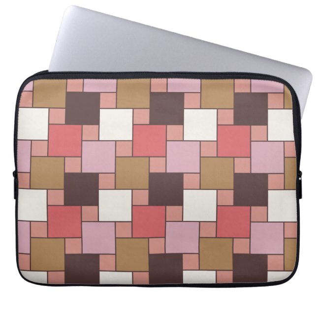 Bubble Gum Sorbet Laptop Sleeve (Voorkant)
