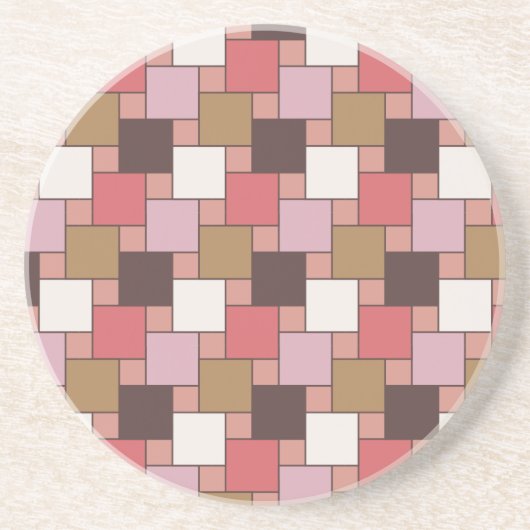 Bubble Gum Sorbet Zandsteen Onderzetter (Voorkant)