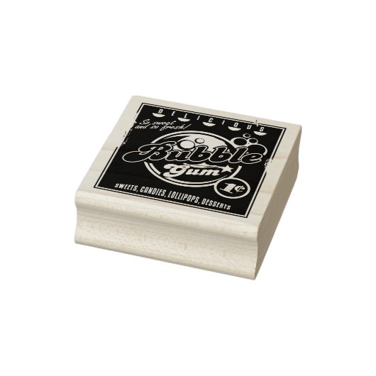 Bubble Gum Stamp Rubberstempel (Stempel)