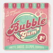 Bubble gum Stickers (Voorkant)