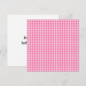 Bubble gum Stippen Kaart (Voorkant / Achterkant)