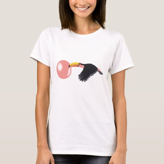 Bubble Gum Toucan Bing Bubble T-shirt (Voorkant)