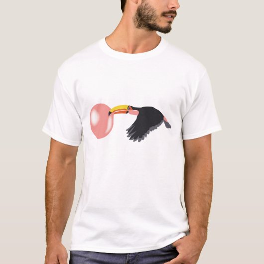 Bubble Gum Toucan Bing Bubble T-shirt (Voorkant)