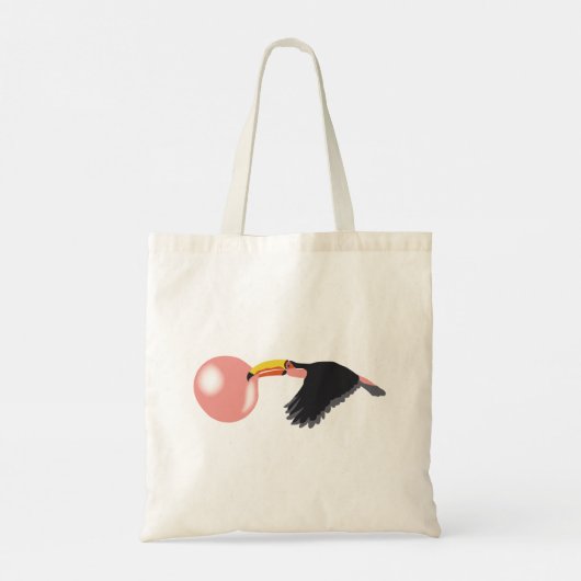 Bubble Gum Toucan Bing Bubble Tote Bag (Achterkant)