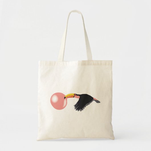 Bubble Gum Toucan Bing Bubble Tote Bag (Voorkant)