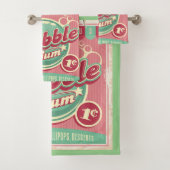 Bubble Gum Towel Set Bad Handdoek (Insitu)