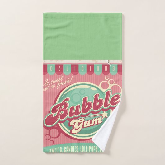Bubble Gum Towel Set Bad Handdoek (Handdoek)