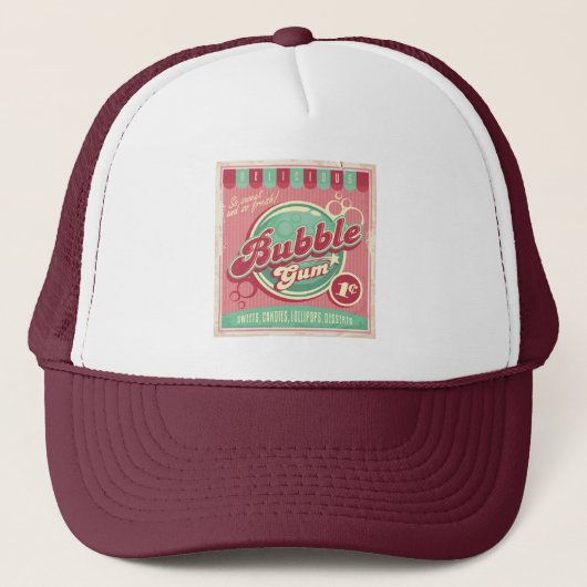 Bubble gum Trucker Hat Pet (Voorkant)