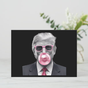 Bubble Gum Trump Donald Trump 2024 Stem op Trump  Kaart