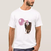 Bubble Gum Vulture Baling Bubble T-shirt (Voorkant)