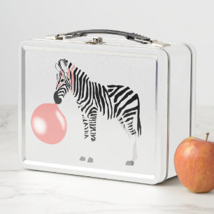 Bubble Gum Zebra Baling Bubble