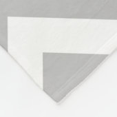 Bubble Gum Zebra Baling Bubble Fleece Deken (Hoek)