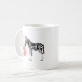 Bubble Gum Zebra Baling Bubble Koffiemok (Voorkant links)
