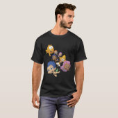 Bubble Guppies Full Cast Swimming Portret T-shirt (Voorkant volledig)