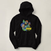 Bubble Guppies hoe laat is het groepsgewijze Hoodie (Design voorkant)