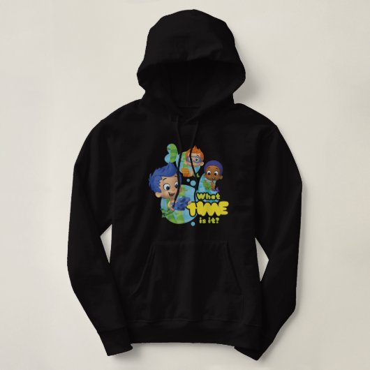 Bubble Guppies hoe laat is het groepsgewijze Hoodie (Design voorkant)