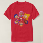 Bubble Guppies Synchronized Swimming Circle Portra T-shirt (Design voorkant)