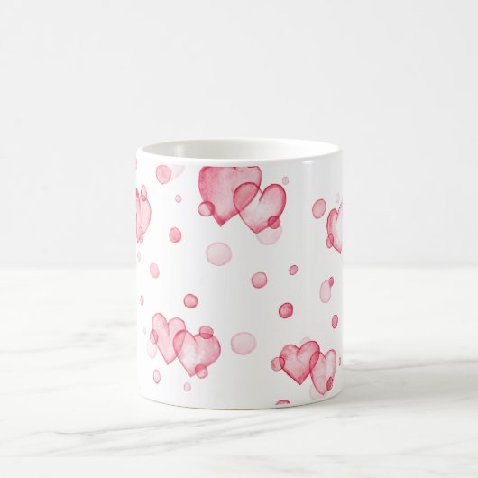 Bubble Hearts Koffiemok (Center)