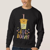 Bubble heeft Boba Tea Trui (Voorkant)