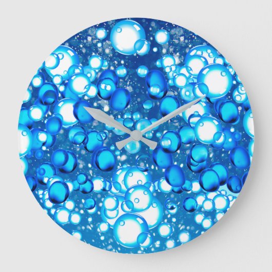 Bubble image for Round (Large) Wall Clock Grote Klok (Voorkant)