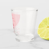 Bubble in Roze: Elegance Leuk Vrijgezellenfeest Shot Glas (Rechts)