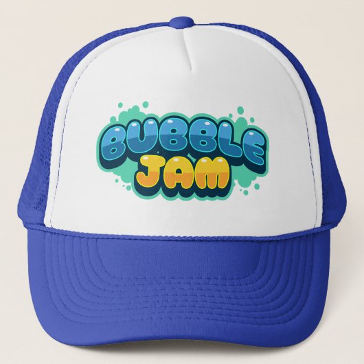 Bubble Jam-honkbal / vrachtwagenchauffeurshoofdbed Trucker Pet (Voorkant)