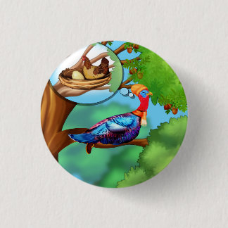 Bubble Jock Jack Small Button-#knowuzelf-waarde Ronde Button 3,2 Cm