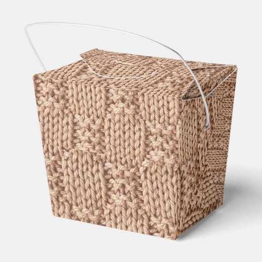 Bubble Knit Stitch Pattern beroemd gemaakt door Sh Bedankdoosjes (Achterkant)