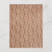 Bubble Knit Stitch Pattern beroemd gemaakt door Sh Briefkaart (Voorkant)