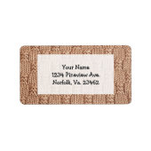 Bubble Knit Stitch Pattern beroemd gemaakt door Sh Etiket (Voorkant)