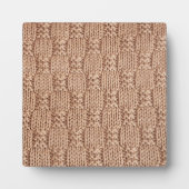 Bubble Knit Stitch Pattern beroemd gemaakt door Sh Fotoplaat (Voorkant)