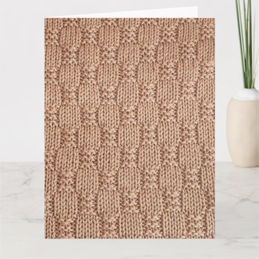 Bubble Knit Stitch Pattern beroemd gemaakt door Sh Kaart (Voorkant)