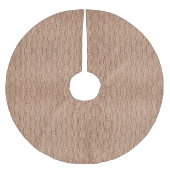 Bubble Knit Stitch Pattern beroemd gemaakt door Sh Kerstboom Rok (Voorkant)