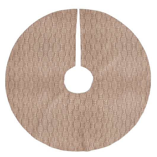 Bubble Knit Stitch Pattern beroemd gemaakt door Sh Kerstboom Rok (Voorkant)