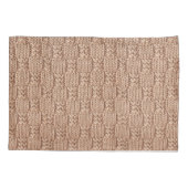 Bubble Knit Stitch Pattern beroemd gemaakt door Sh Kussensloop (Achterkant-Links)